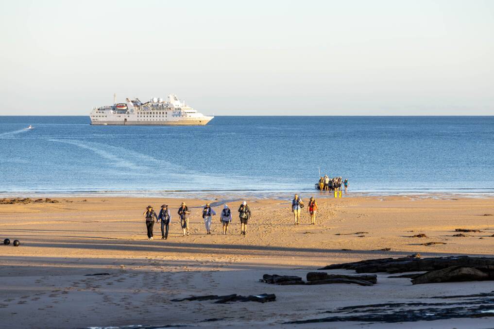 On the beach at Freshwater Cove. Picture: Tim Faircloth On the beach at Freshwater Cove. Picture: Tim Faircloth