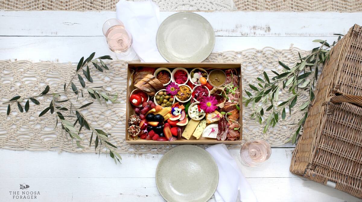A platter from The Noosa Forager. A platter from The Noosa Forager.
