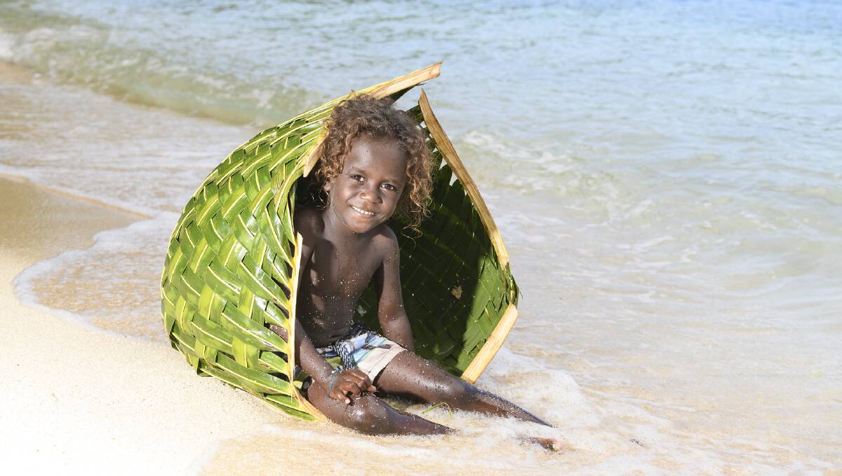 Life is still endearingly simple and sweet in the Solomons. Picture: Chris McLennan Life is still endearingly simple and sweet in the Solomons. Picture: Chris McLennan
