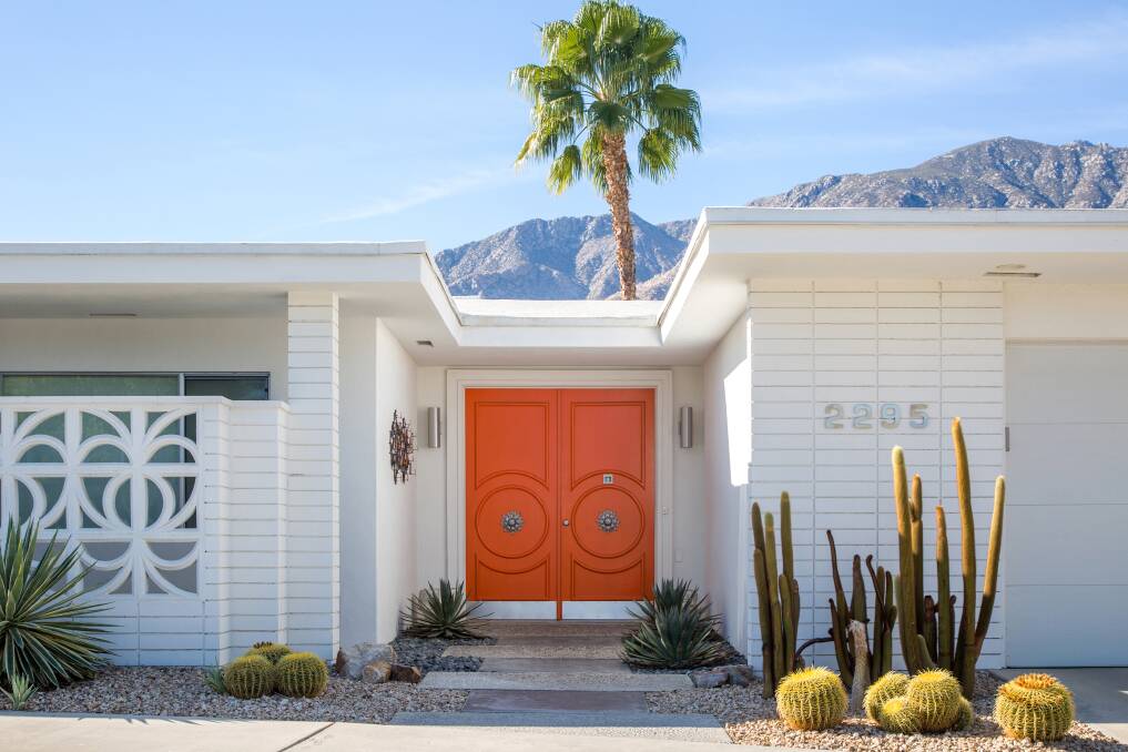 Classic Palm Springs architecture. Classic Palm Springs architecture.