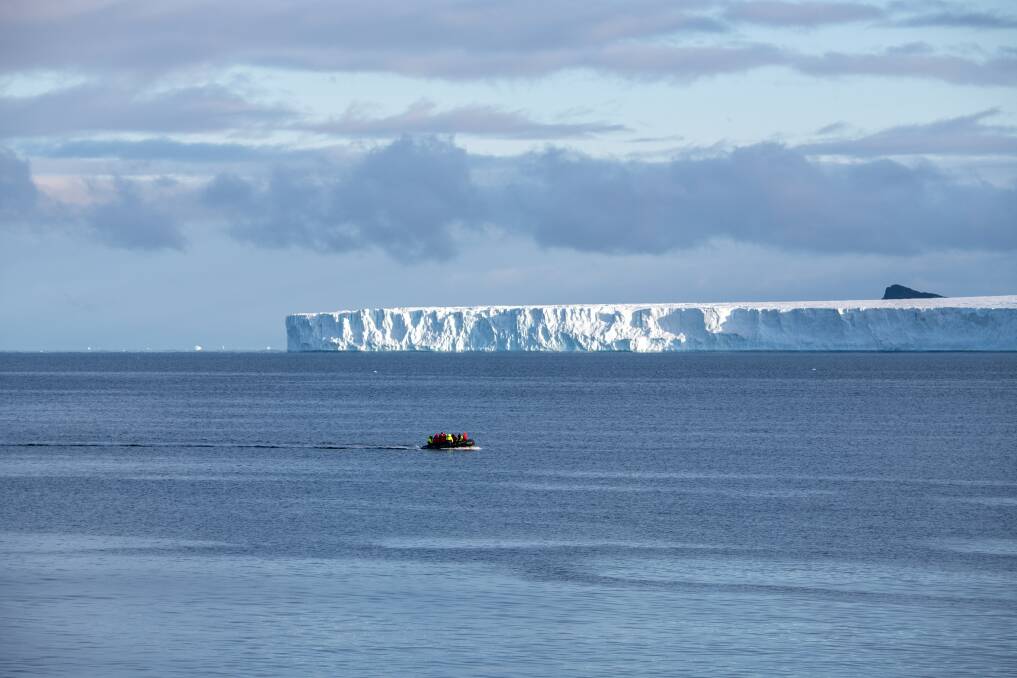 Heading for Cape Evans. Picture: Studio Ponant Heading for Cape Evans. Picture: Studio Ponant