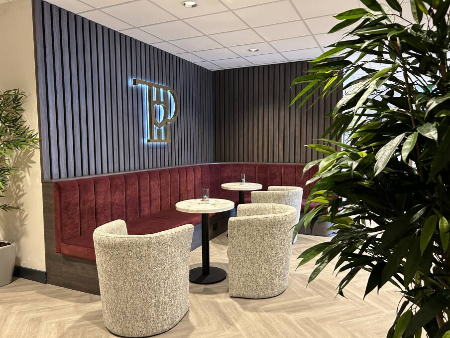 The lobby.