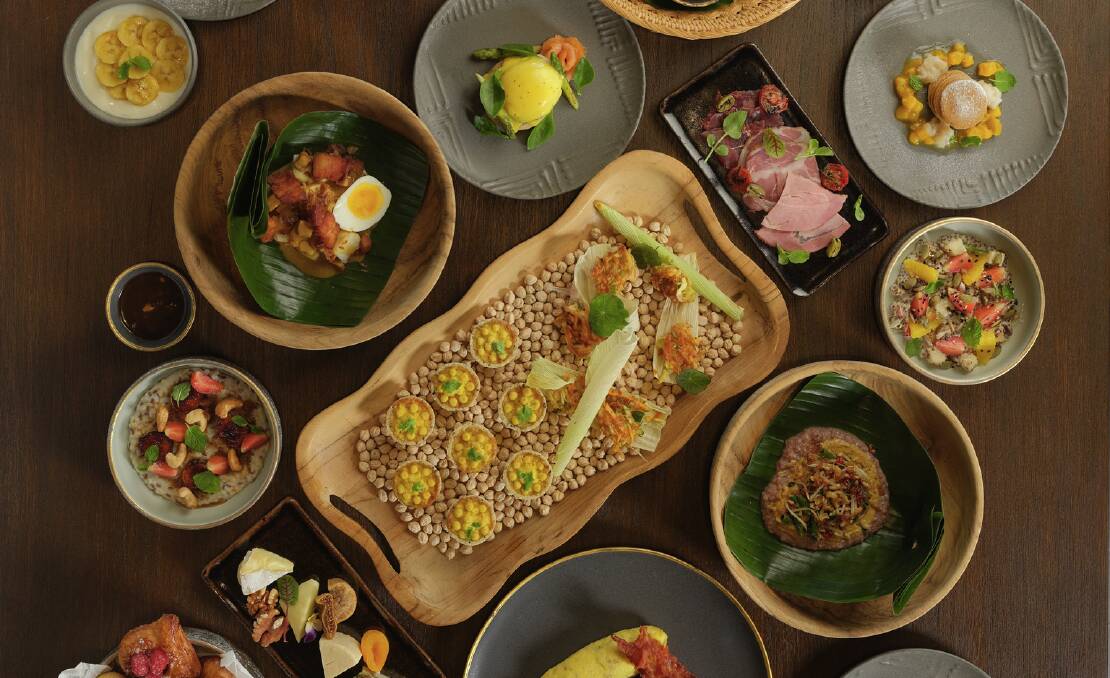 A la carte breakfast at Rumari. 
