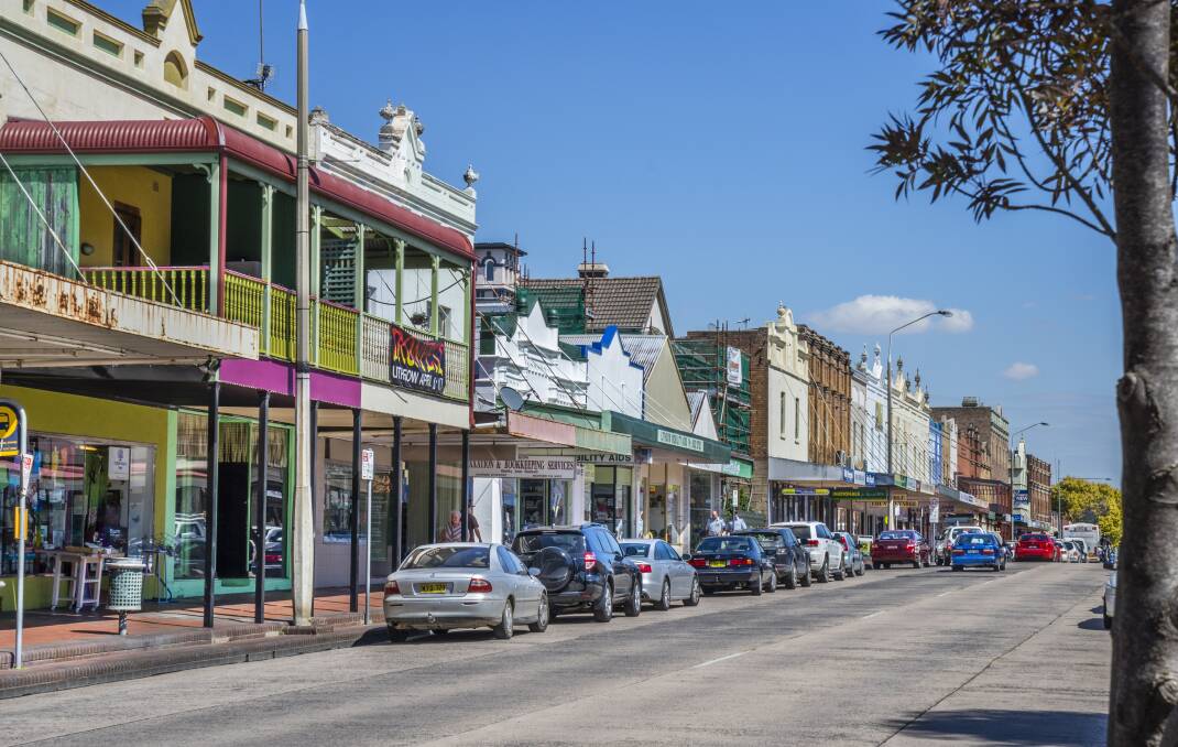 The town of Lithgow.