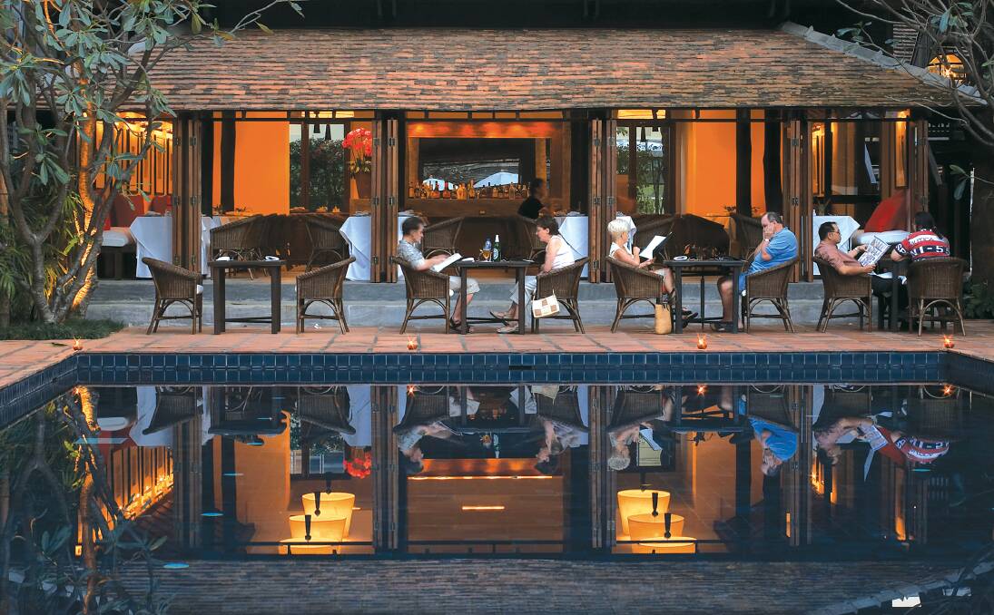 The Ruen Tamarind restaurant.