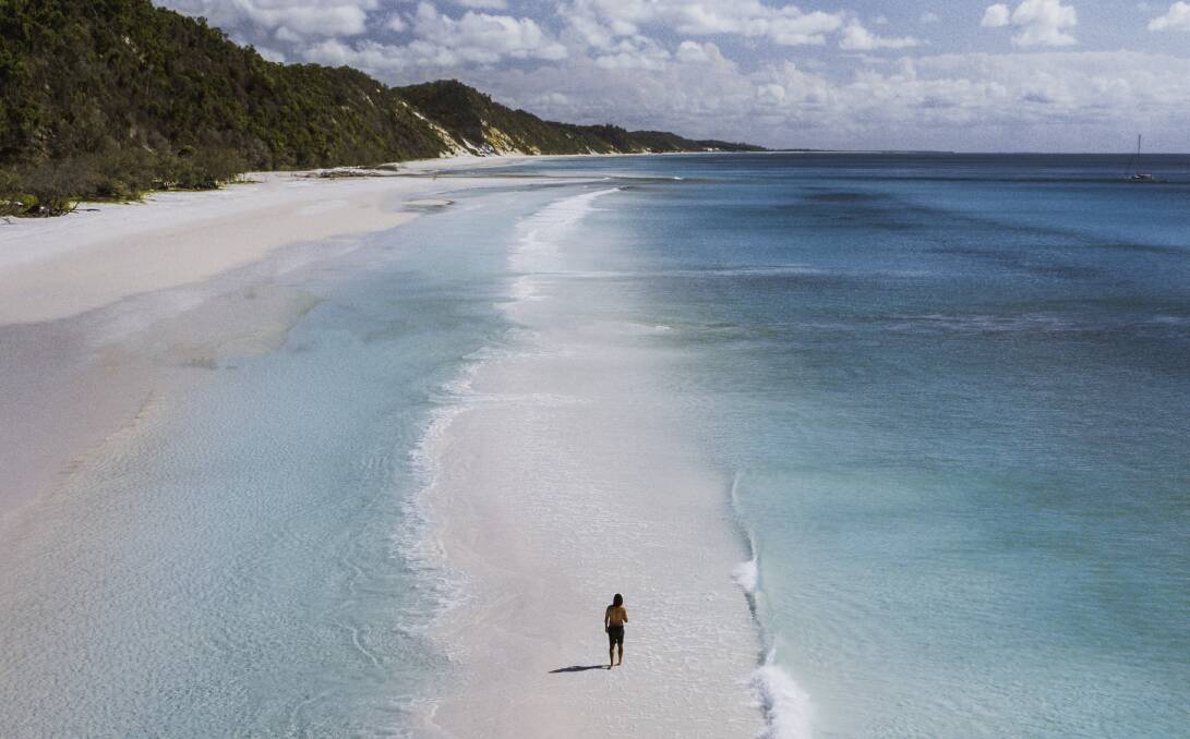 Shifting sands: This gorgeous island in Queensland is on the move Shifting sands: This gorgeous island in Queensland is on the move