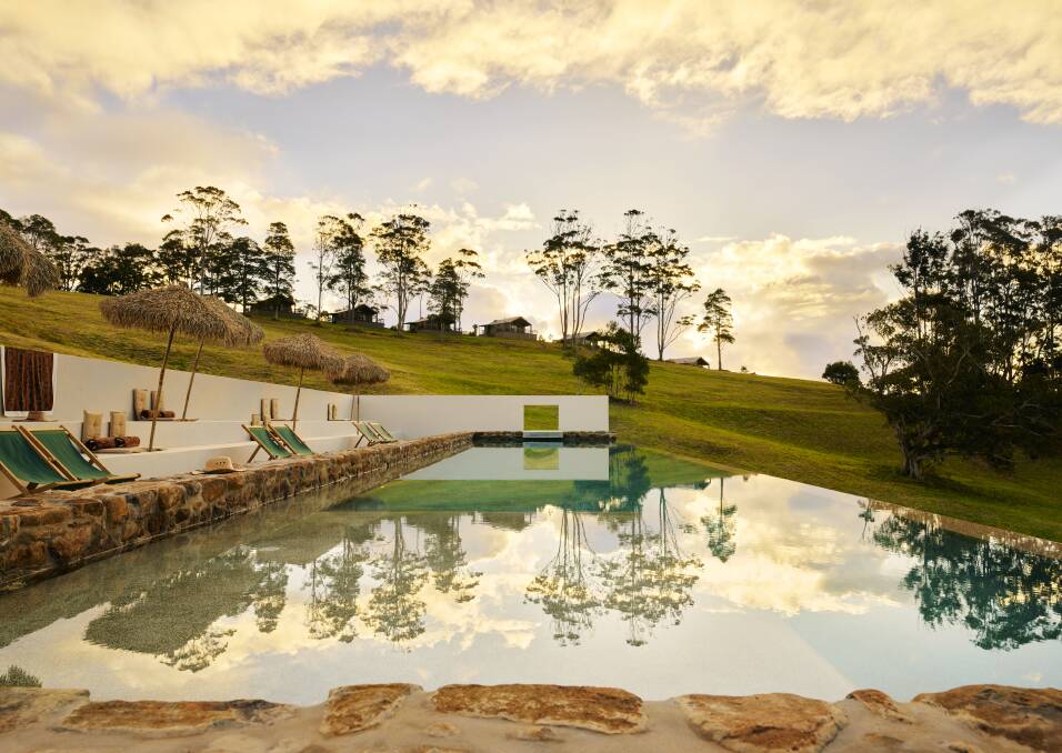 The property's 25-metre pool.