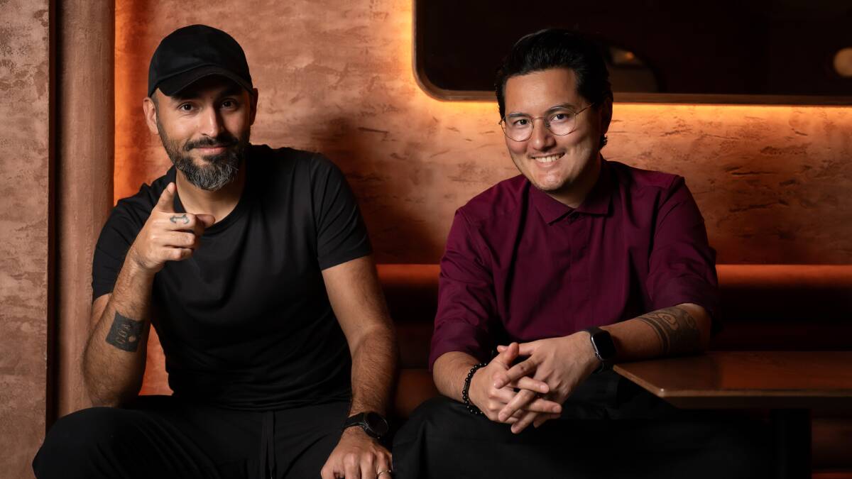 Jay Khan and Ajit Gurung (right) - founders of The Savory Project. Jay Khan and Ajit Gurung (right) - founders of The Savory Project.
