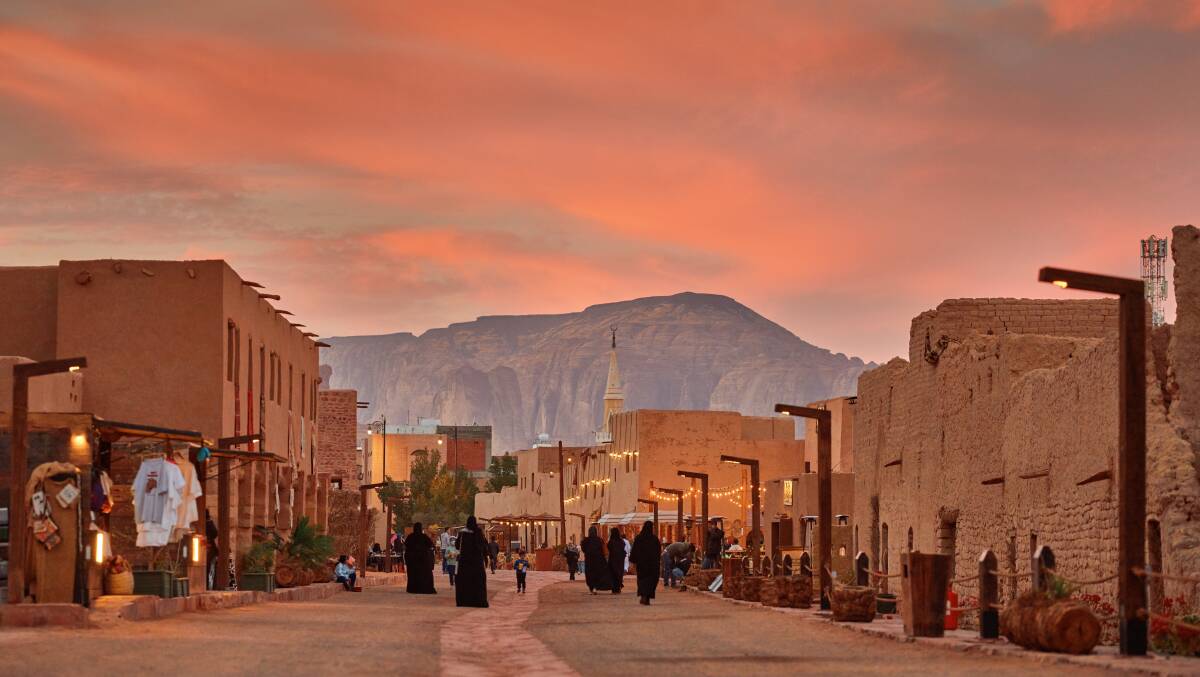 Old Town of AlUla. Old Town of AlUla.