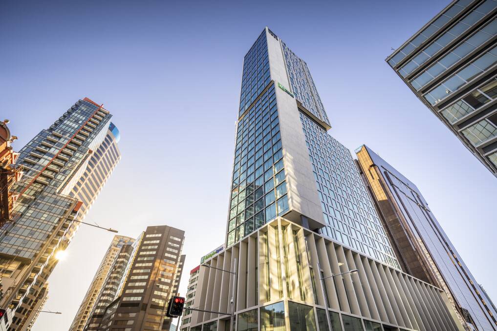 High-rise exterior. High-rise exterior.