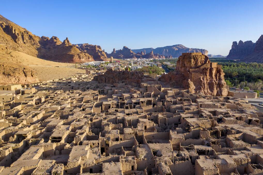 Old Town of AlUla. Old Town of AlUla.