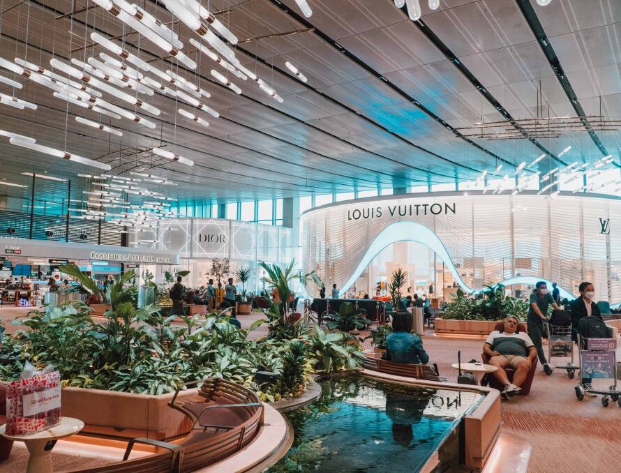 Singapore Changi Airport. Singapore Changi Airport.