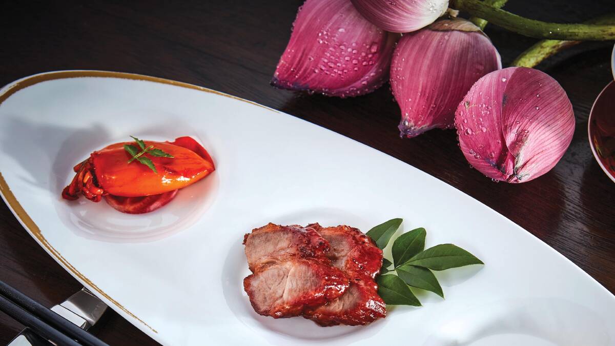 Signature barbecued pork.
