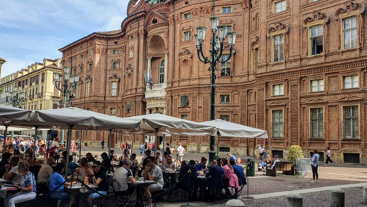 Piazza Carignano. Picture: Natascha Mirosch Piazza Carignano. Picture: Natascha Mirosch