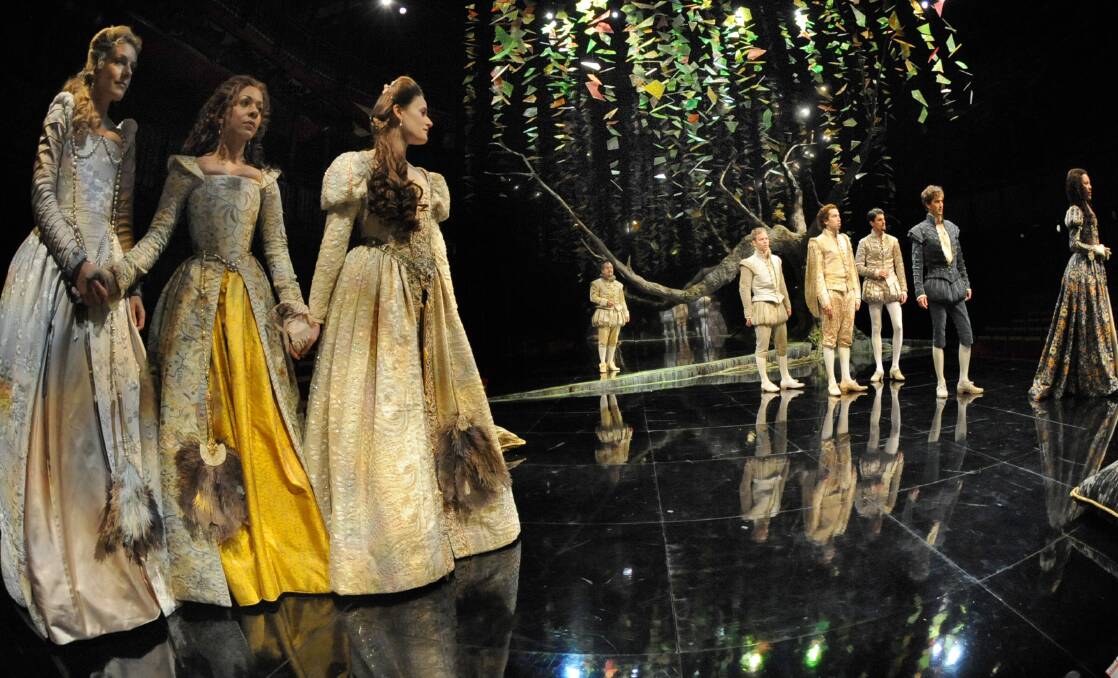 A performance of Love's Labour's Lost in Stratford-upon-Avon. Picture by Getty Images