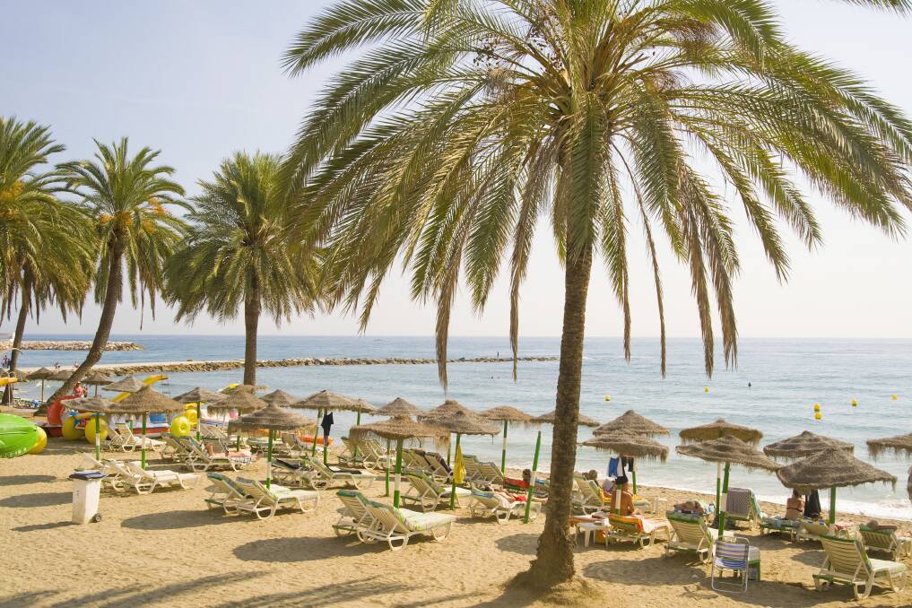 Marbella on the Costa del Sol. Marbella on the Costa del Sol.