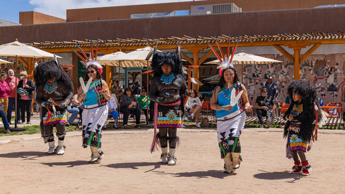 Dancers at Indian Pueblo Cultural Centre in Albuquerque. Picture: Mexico True
