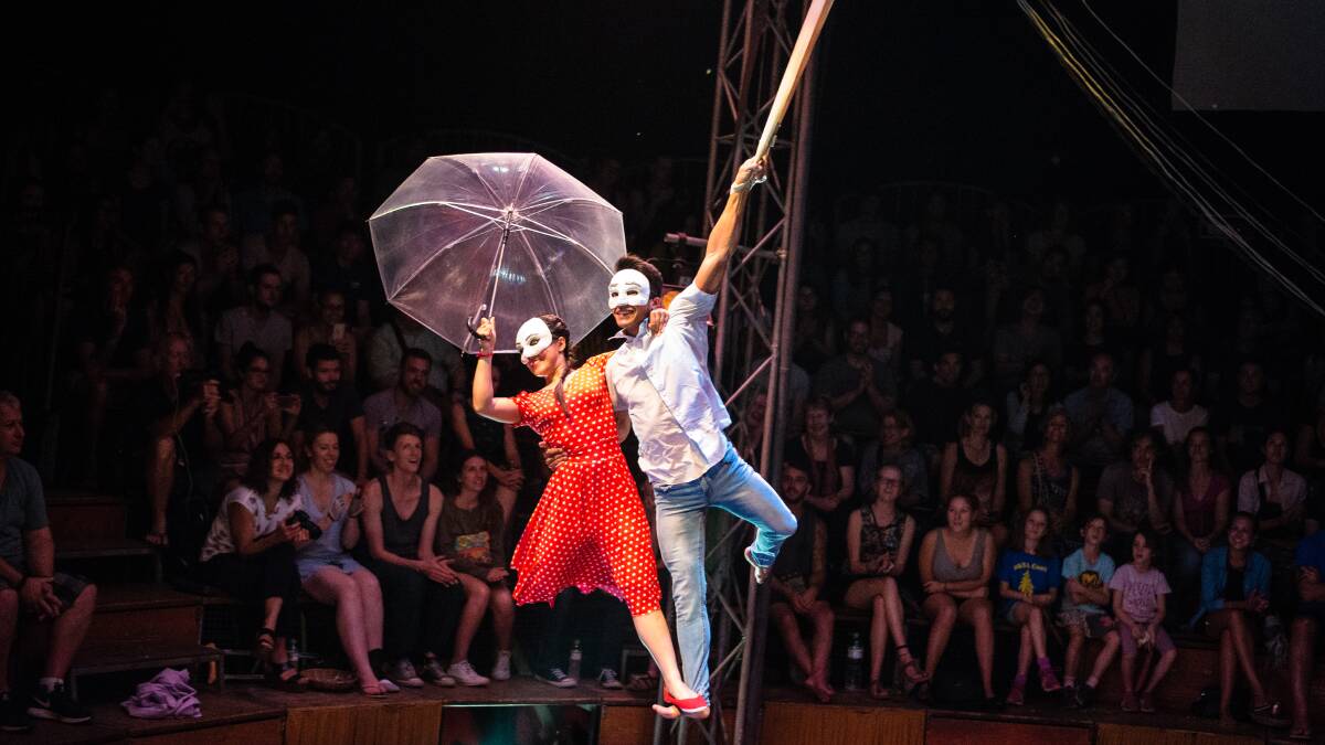 Phare Circus performers.