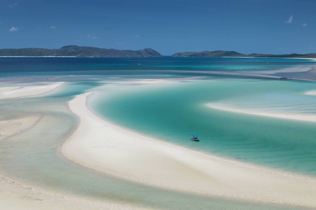 Whitehaven Beach is the start of the new Ngaro Track.