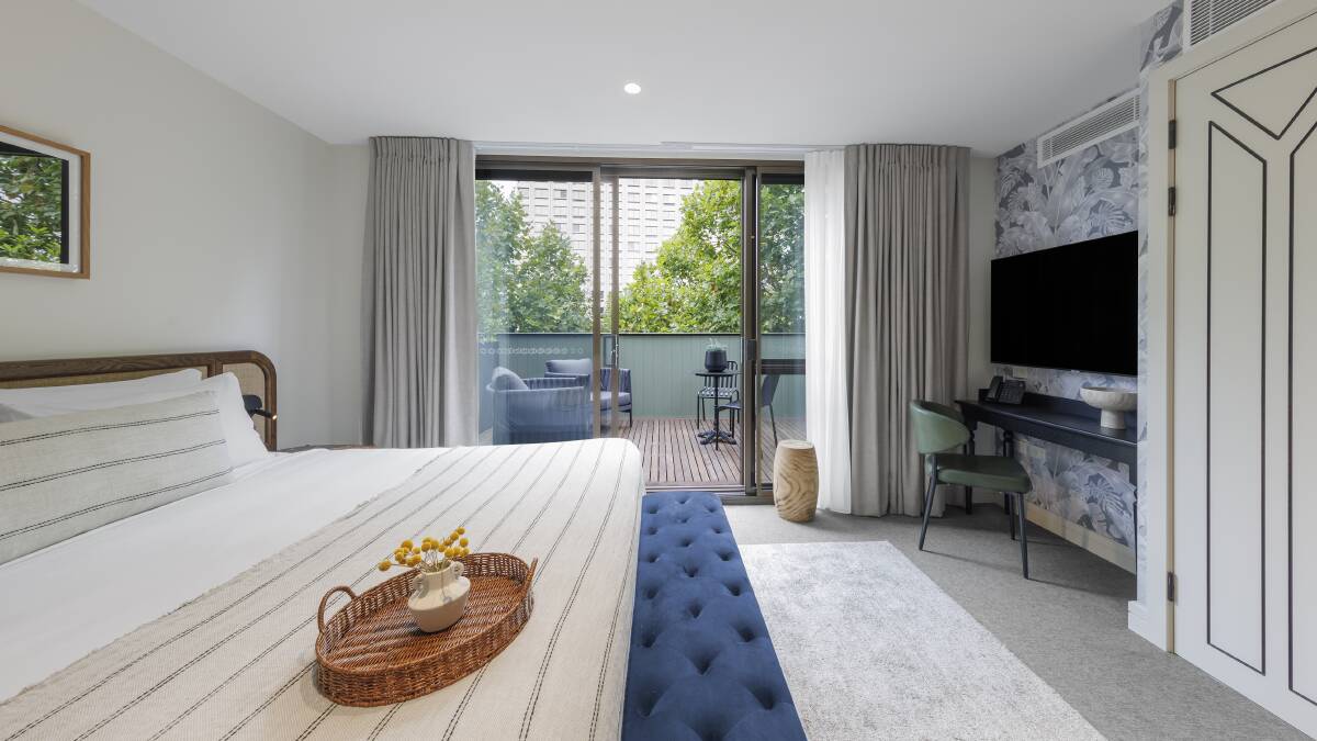 Rooms are "playful yet sophisticated". Rooms are "playful yet sophisticated".