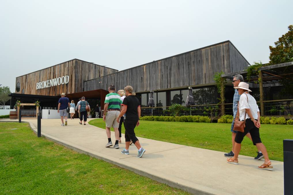 Brokenwood Wines at Pokolbin, New South Wales. Picture: Anthony Caggiano