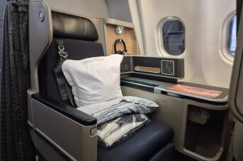 This Qantas business class ticks all the boxes - except for one 'big fumble'