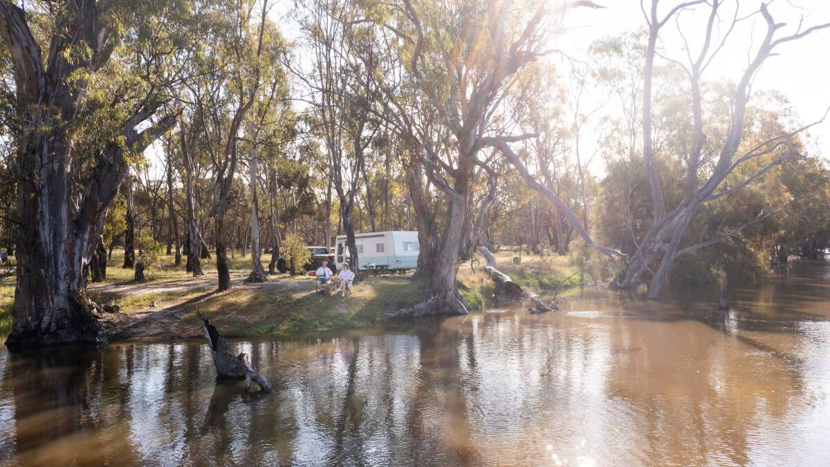Camping in NSW. Picture by DNSW