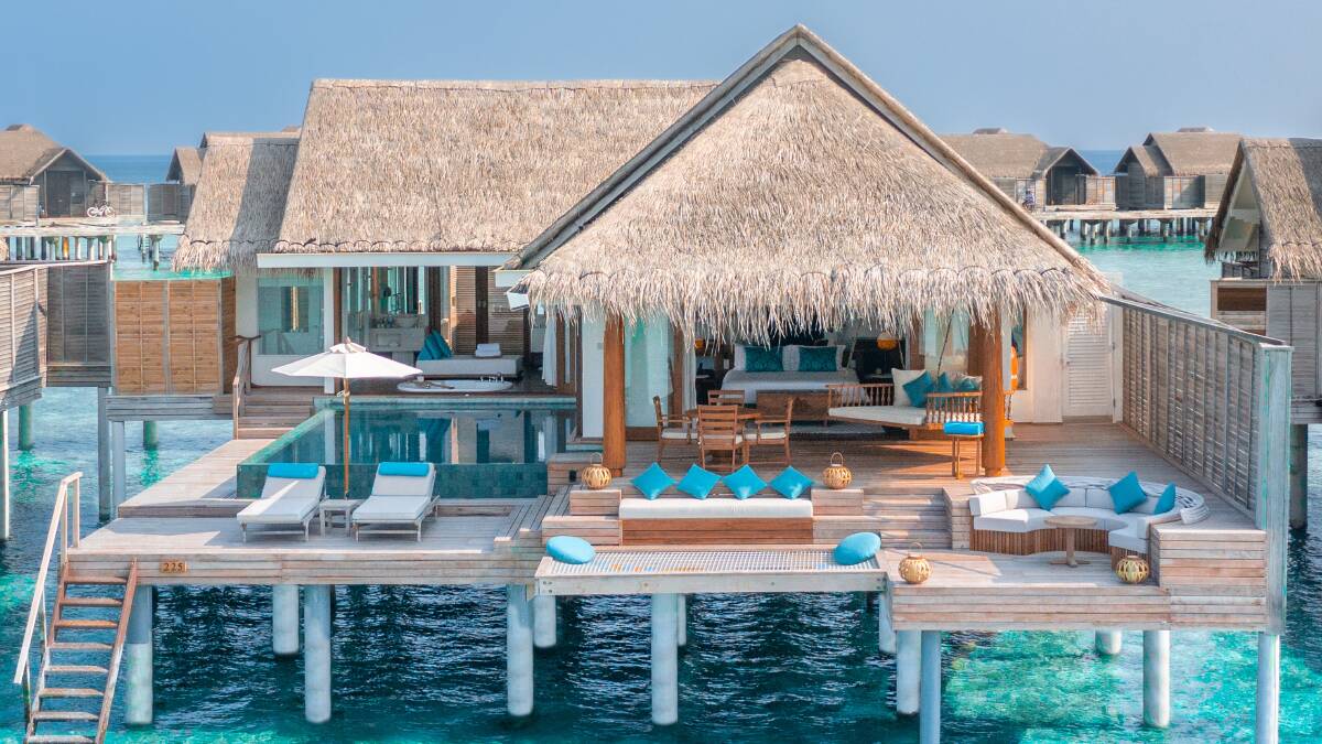 Anantara Kihavah in the Maldives.