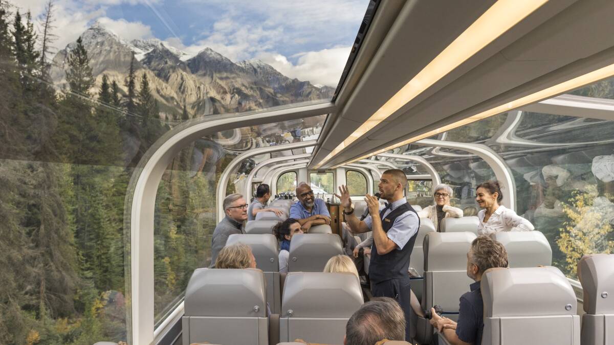 Rocky Mountaineer, Canada. Rocky Mountaineer, Canada.
