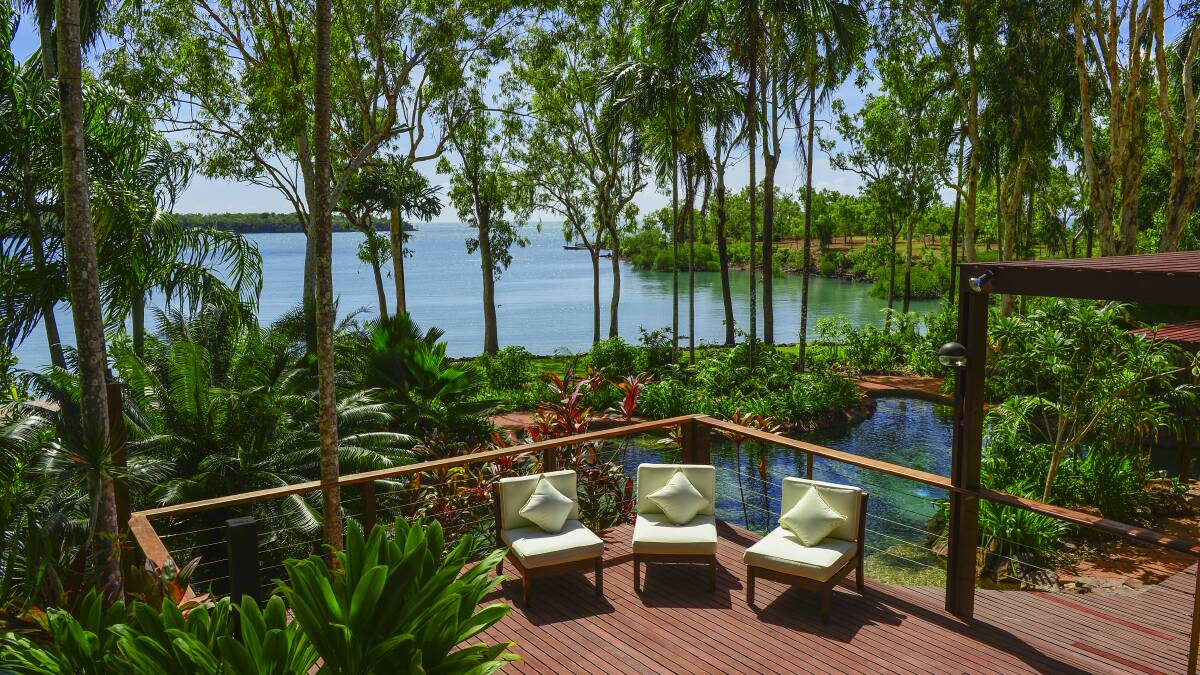 Coral Bay views from the lodge.