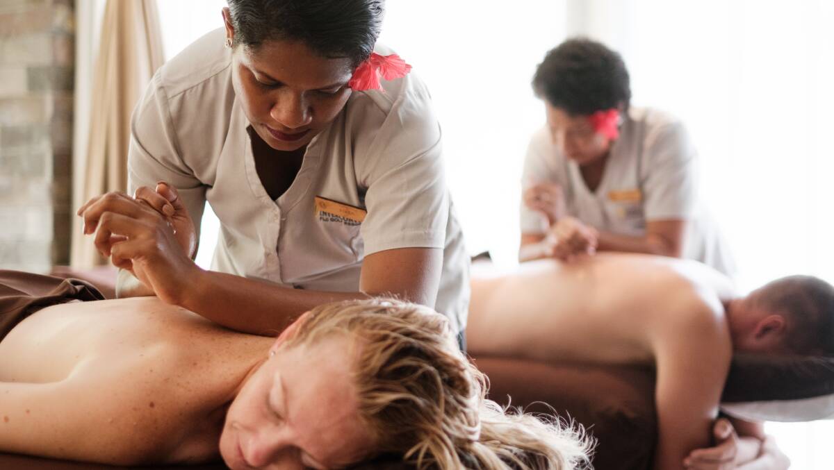 A couple's massage.