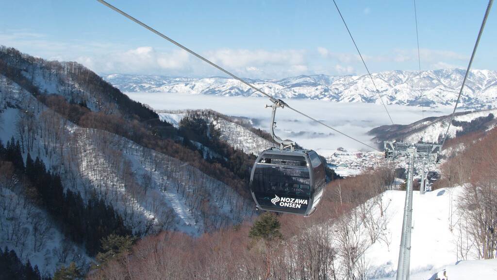 Nozawa Onsen ski resort in Japan. Picture by Go Nagano tourism Nozawa Onsen ski resort in Japan. Picture by Go Nagano tourism