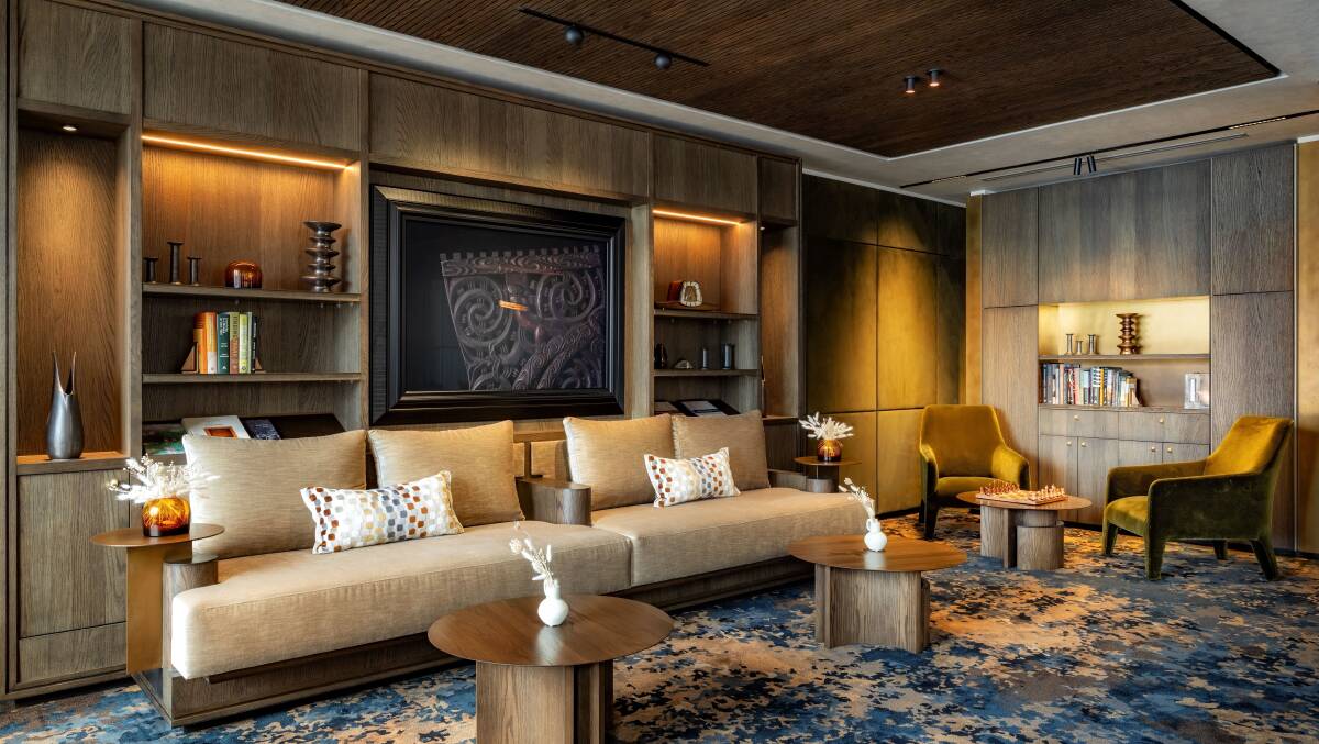 InterContinental Auckland's brand-new club lounge.
