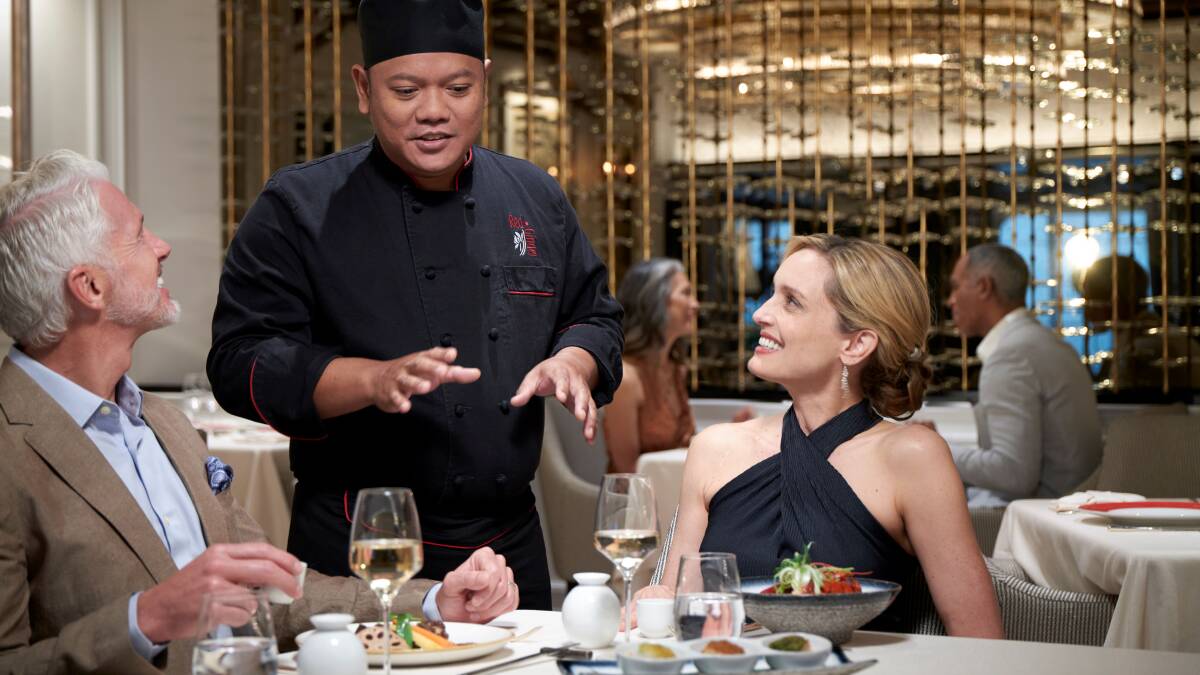 Dining experience on an Oceania cruise. Dining experience on an Oceania cruise.