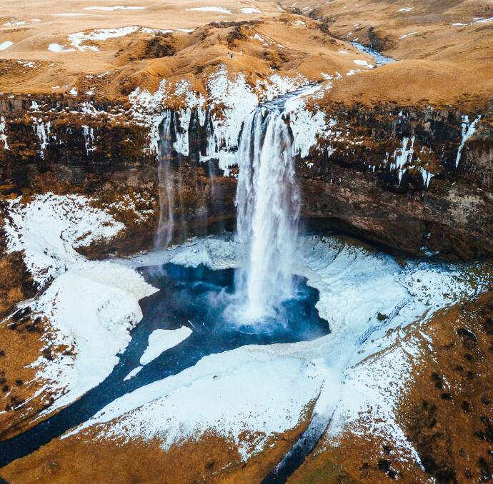 Iceland (pictured) and Australia have been ranked the safest countries to travel to in 2025. 