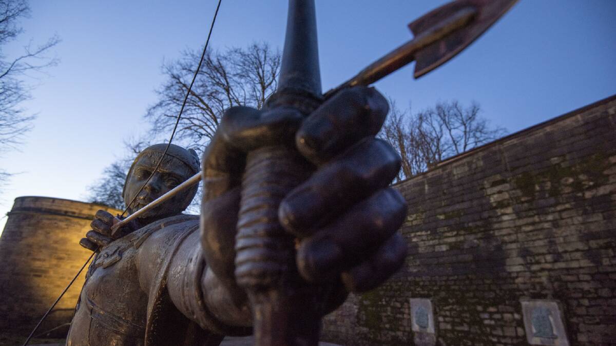 Go on Robin Hood's trail in Nottingham