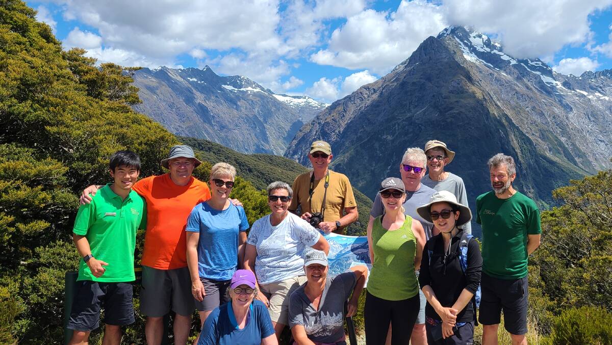 A World Expeditions tour in New Zealand.