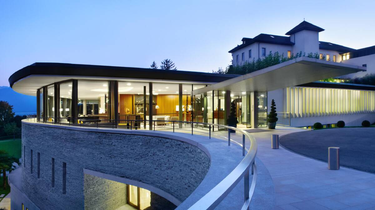 Clinique La Prairie spa in the Swiss town on Montreux.