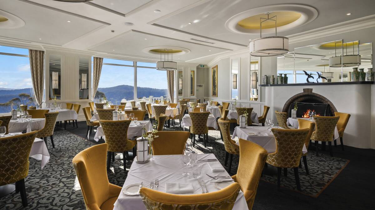 The Wintergarden restaurant at the Hydro Majestic. The Wintergarden restaurant at the Hydro Majestic.