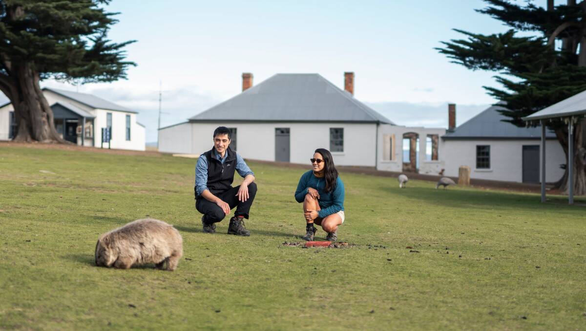 The Maria Island Walk. Picture: Tourism Australia The Maria Island Walk. Picture: Tourism Australia