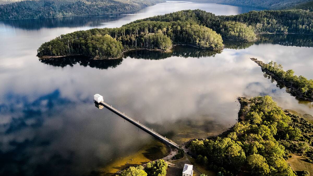 Pumphouse Point in Tasmania. Pumphouse Point in Tasmania.