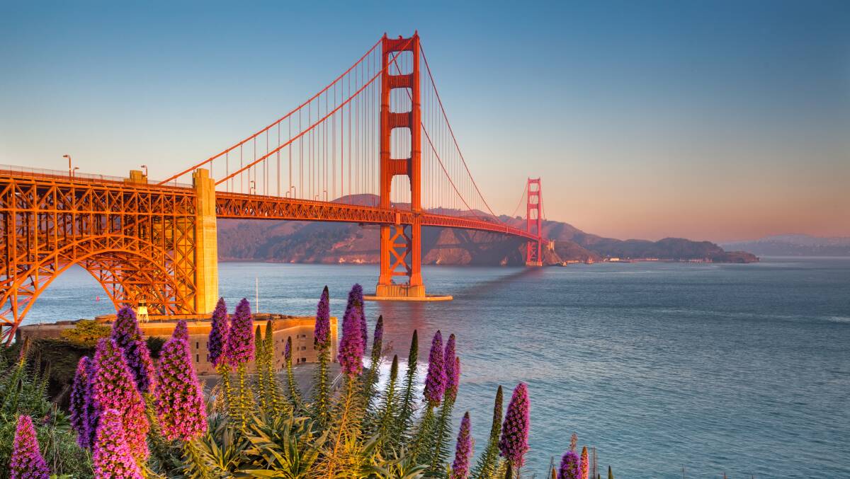 The Golden Gate Bridge in San Francisco. Picture by Getty Images