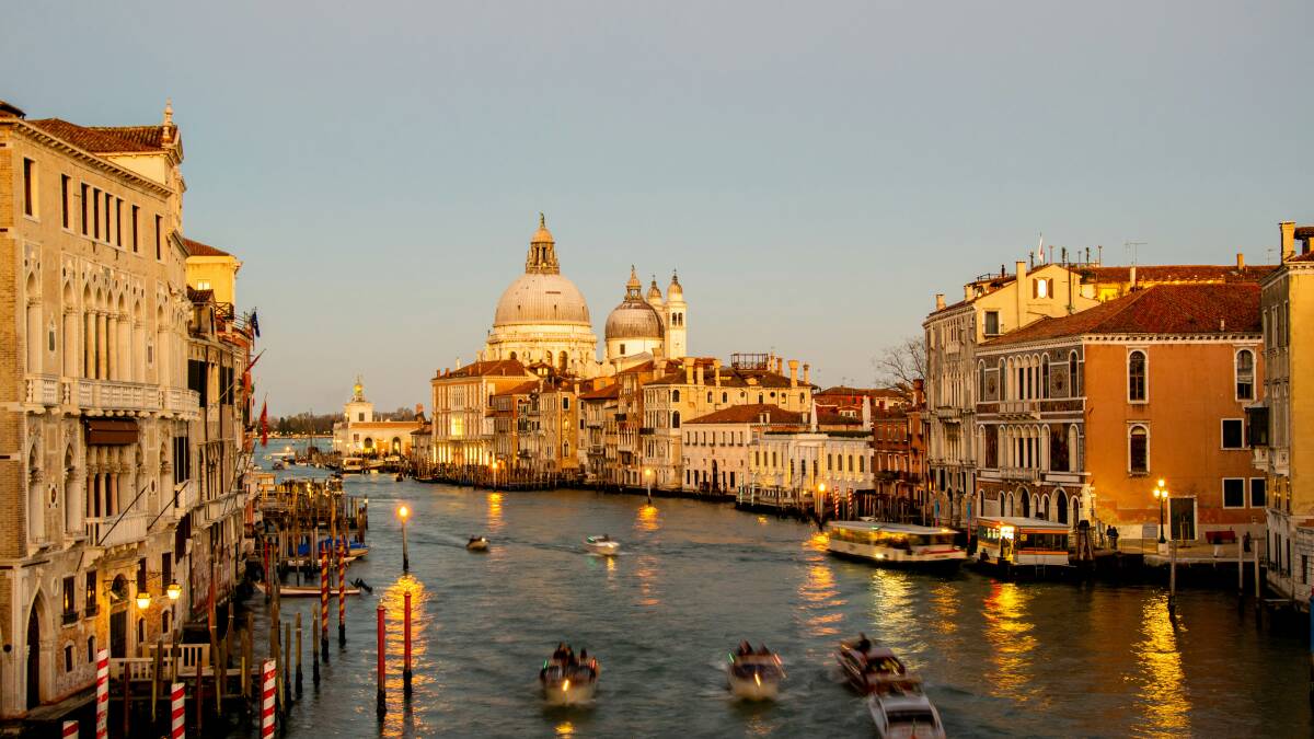 Explore the canals of Venice on a Silversea cruise.