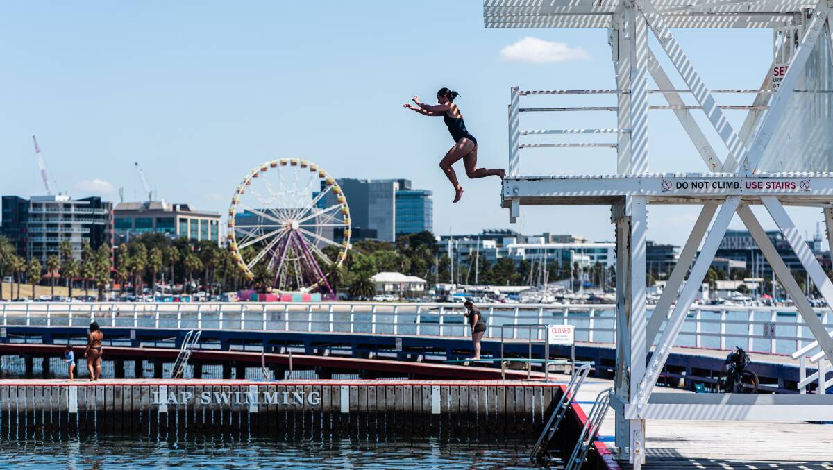 Waterfront action in Geelong. Picture: Visit Victoria Waterfront action in Geelong. Picture: Visit Victoria