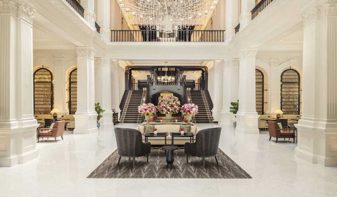 The Raffle lobby.
