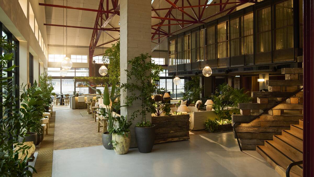 The lobby lounge. The lobby lounge.