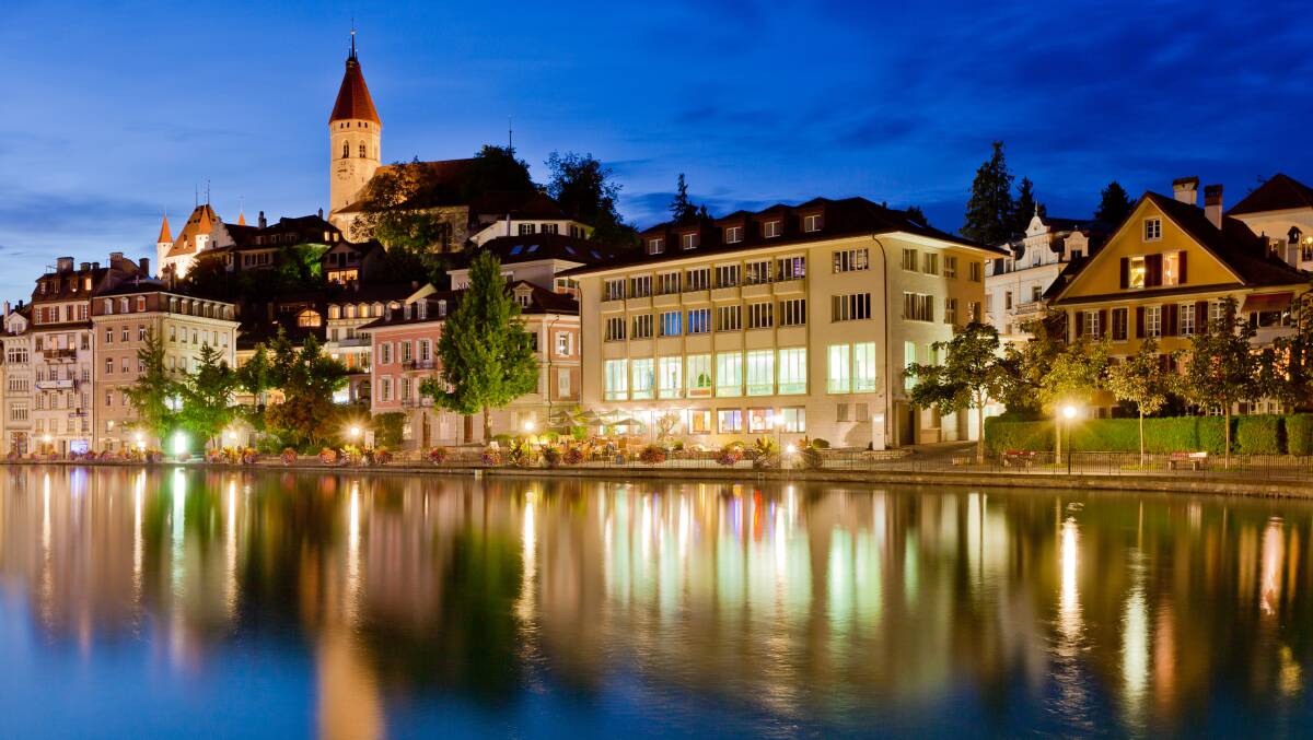 Thun near Interlaken. Picture: Jan Geerk
