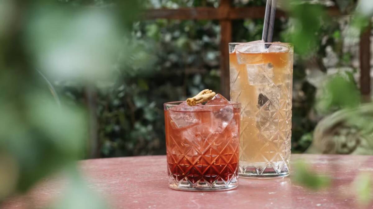 Signature cocktails.