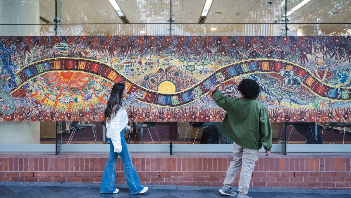 Street art in Blacktown. Picture by Destination NSW