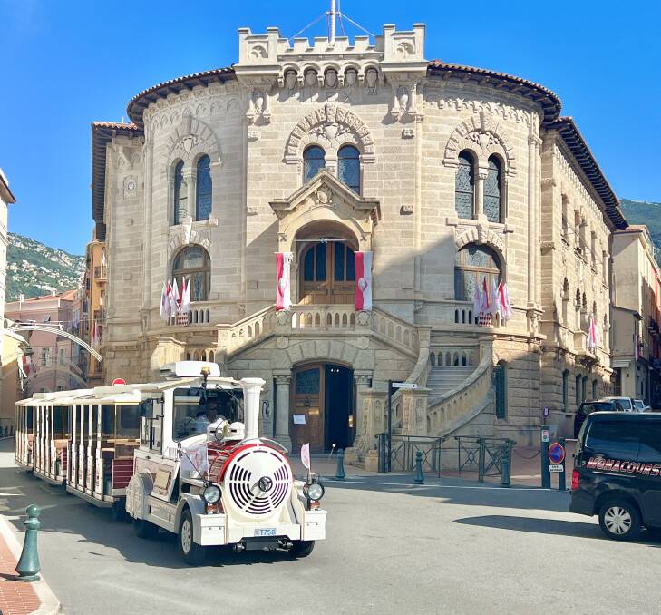 Monte Carlo tourist train. Picture: Akash Arora Monte Carlo tourist train. Picture: Akash Arora
